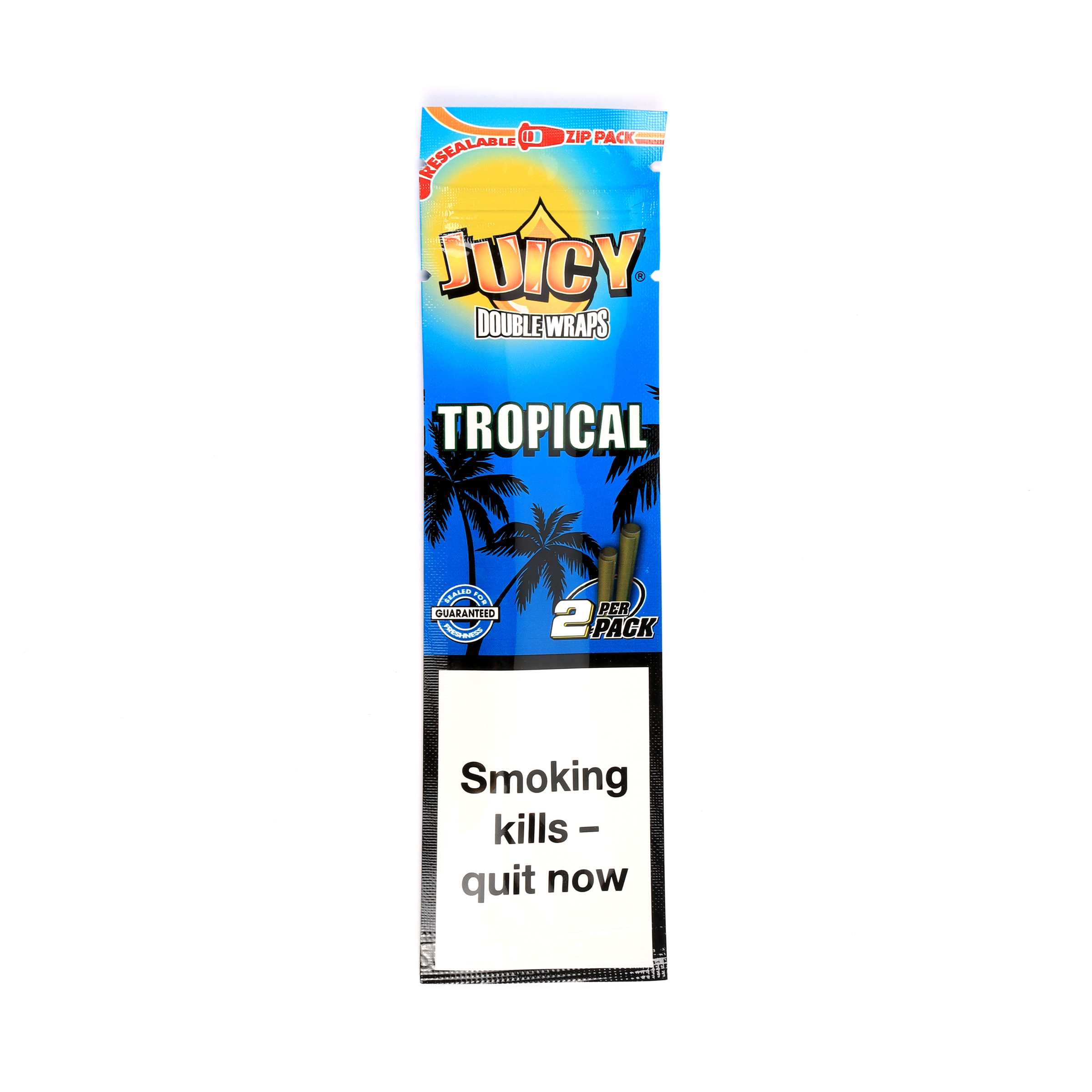 Juicy Double Blunt Wraps - Tropical Passion 2 Per Pack
