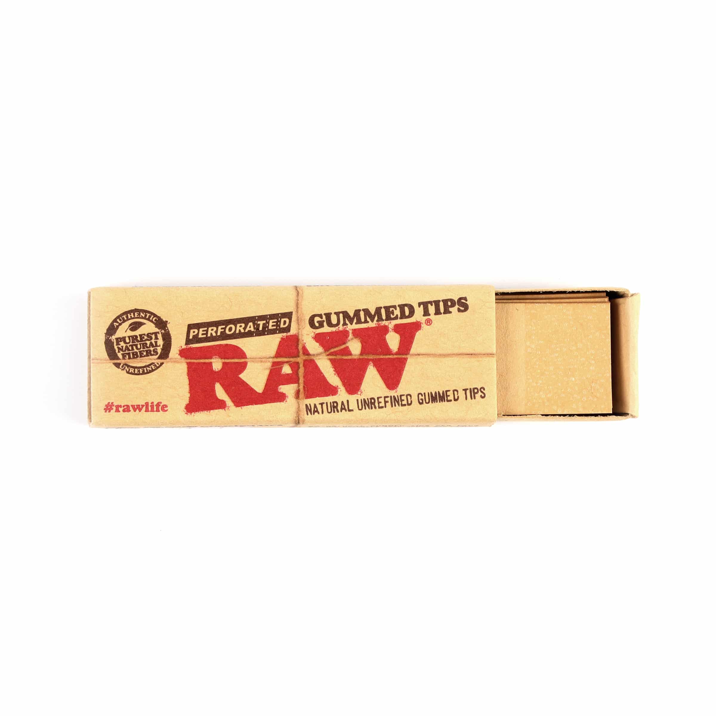RAW Tips Gummed & Perforated
