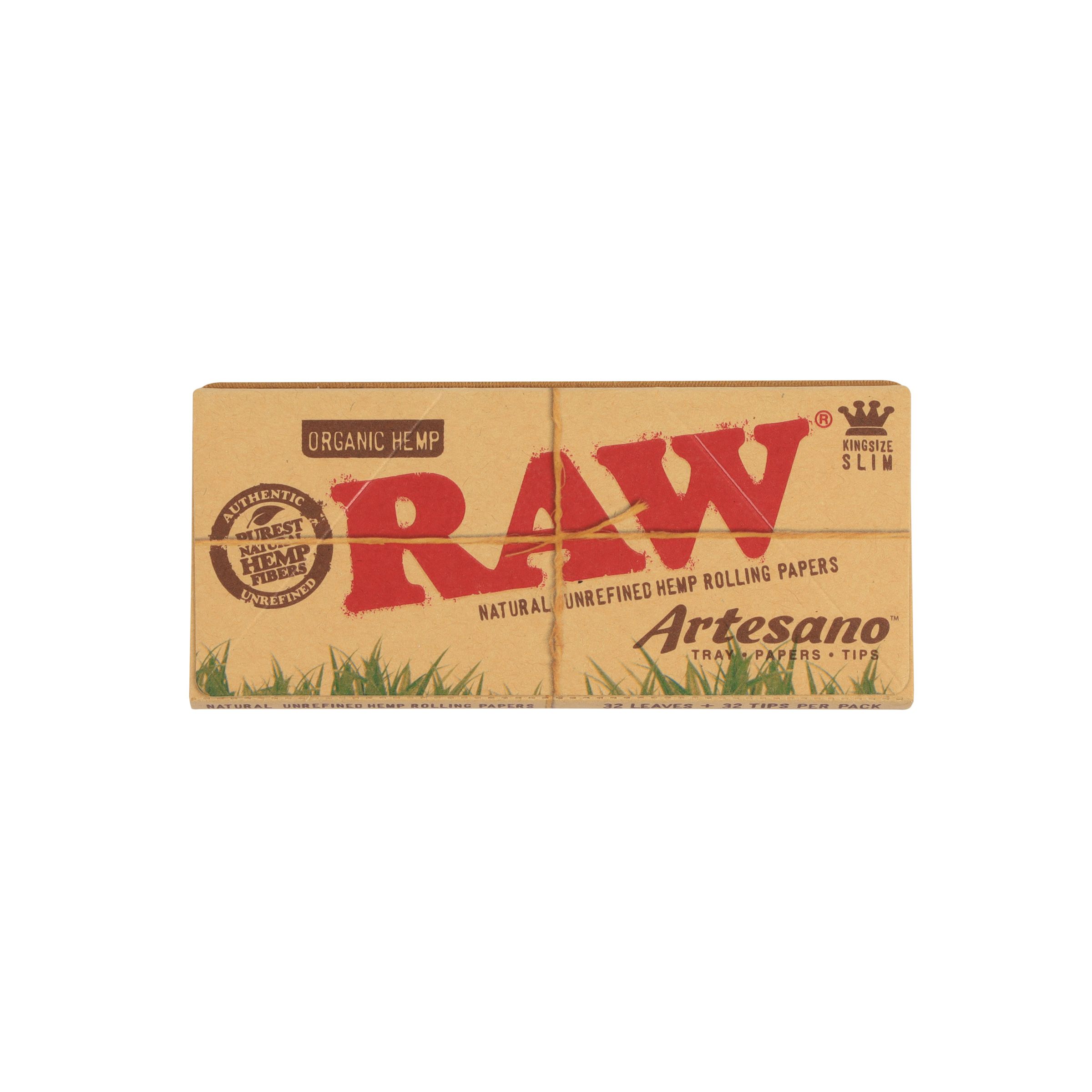 RAW Organic Artesano King Size Slim Tray & Tips