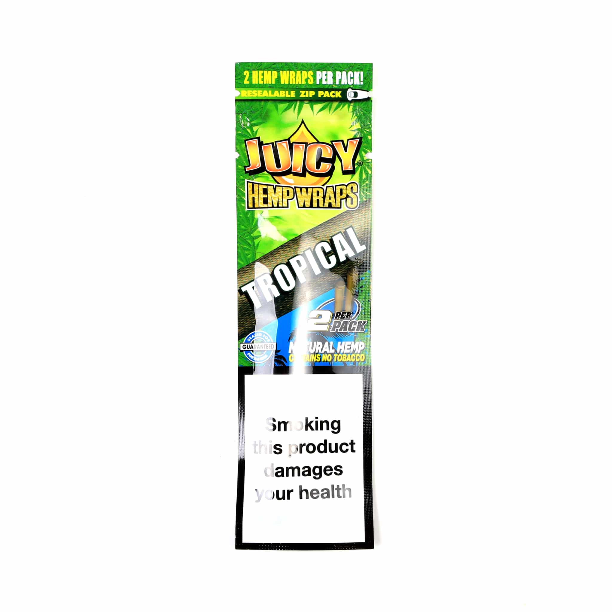 Juicy Hemp Wraps – Tropical / Tropical Passion 2 per pack