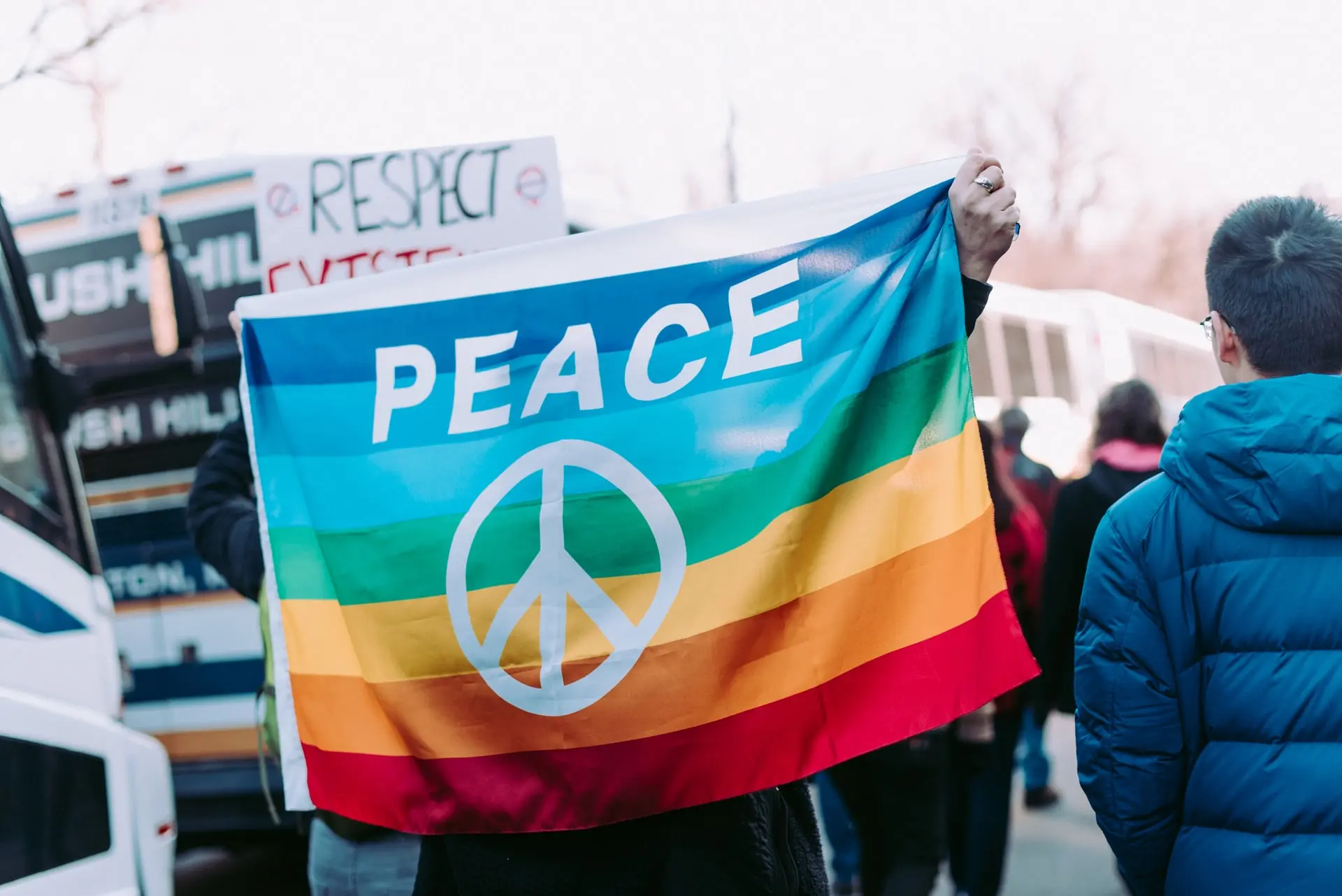 สัญลักษณ์ 420 peace บนธง